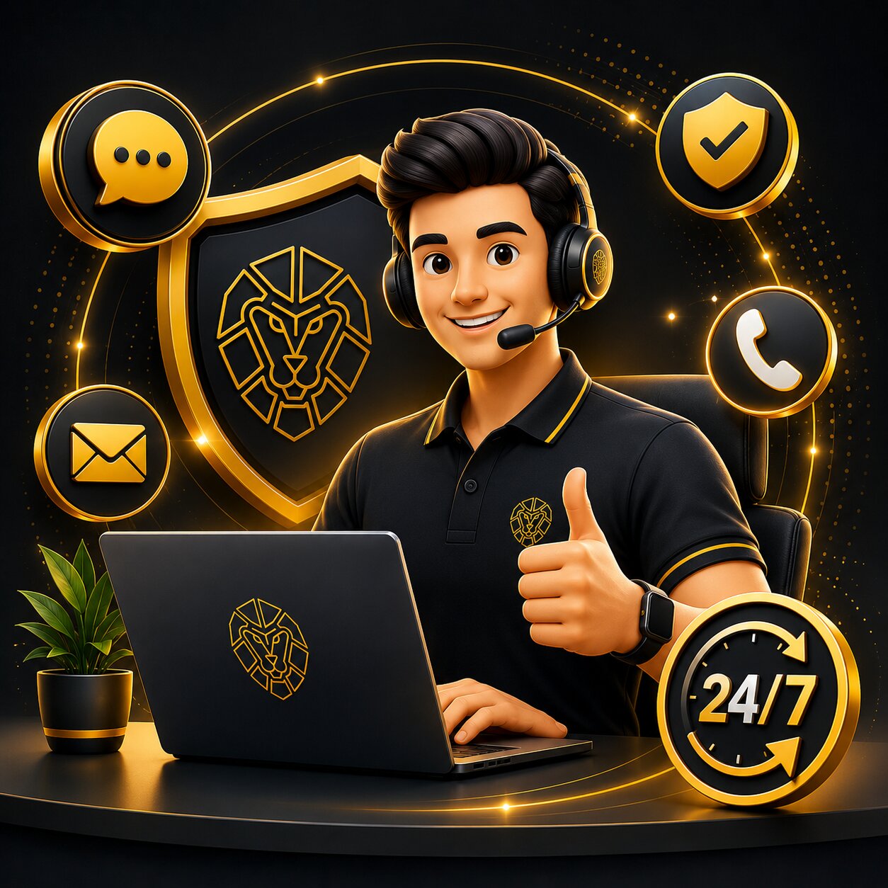 24x7 customer support headset for Winfix users